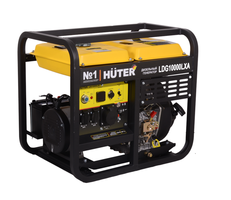 Электрогенератор дизельный LDG 10000LXА Huter 64/2/9