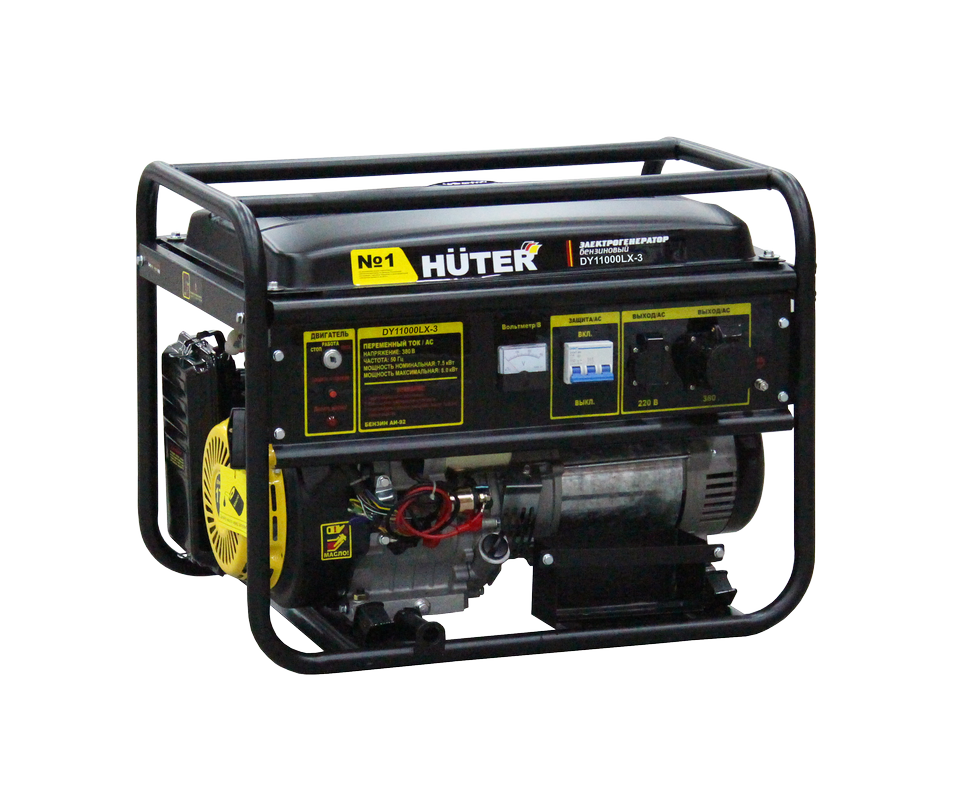 Электрогенератор Huter DY11000LX-3 64/1/73